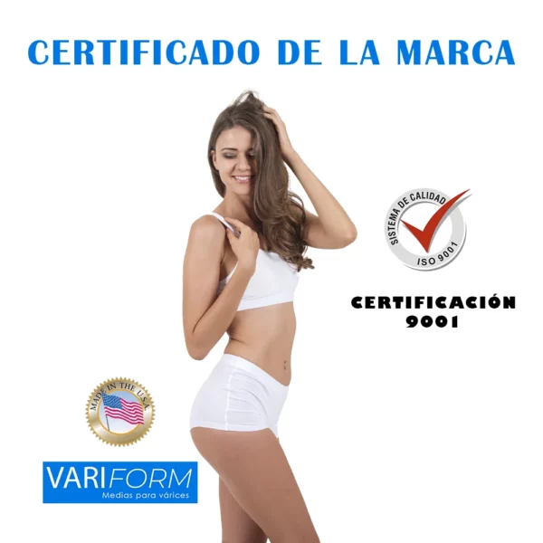 Medias antiembólicas para várices hasta el muslo: 15-20 mmHg, VARIFORM - Imagen 5